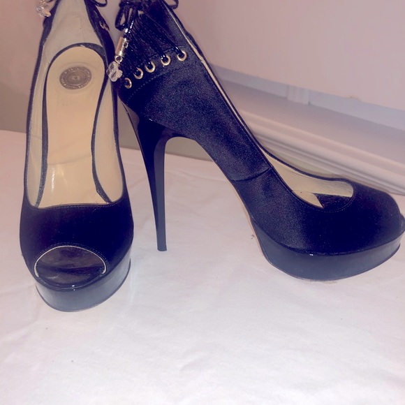 Elisabetta Franchi Peep Toe Heels 👠 - Picture 4 of 9